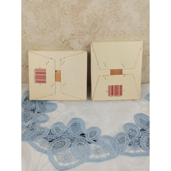 Wintermute Industries Inc Rustic Wood Plaques 4x3" - Swan & Geese Set of 2 NOS - Picture 4 of 9